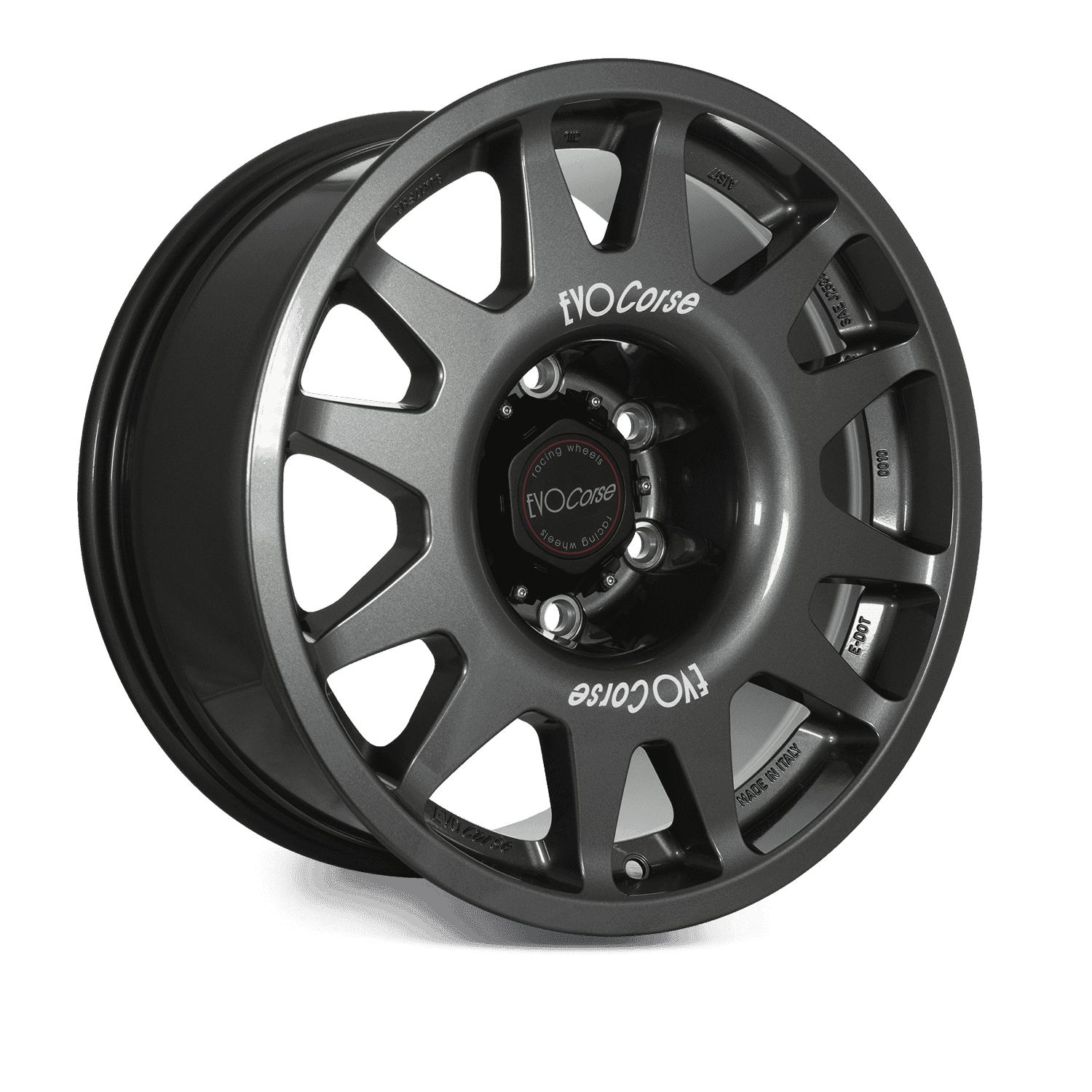 SE4160630051 Evo Corse DakarZero 8x17 0 Offset 6 Holes Anthracite