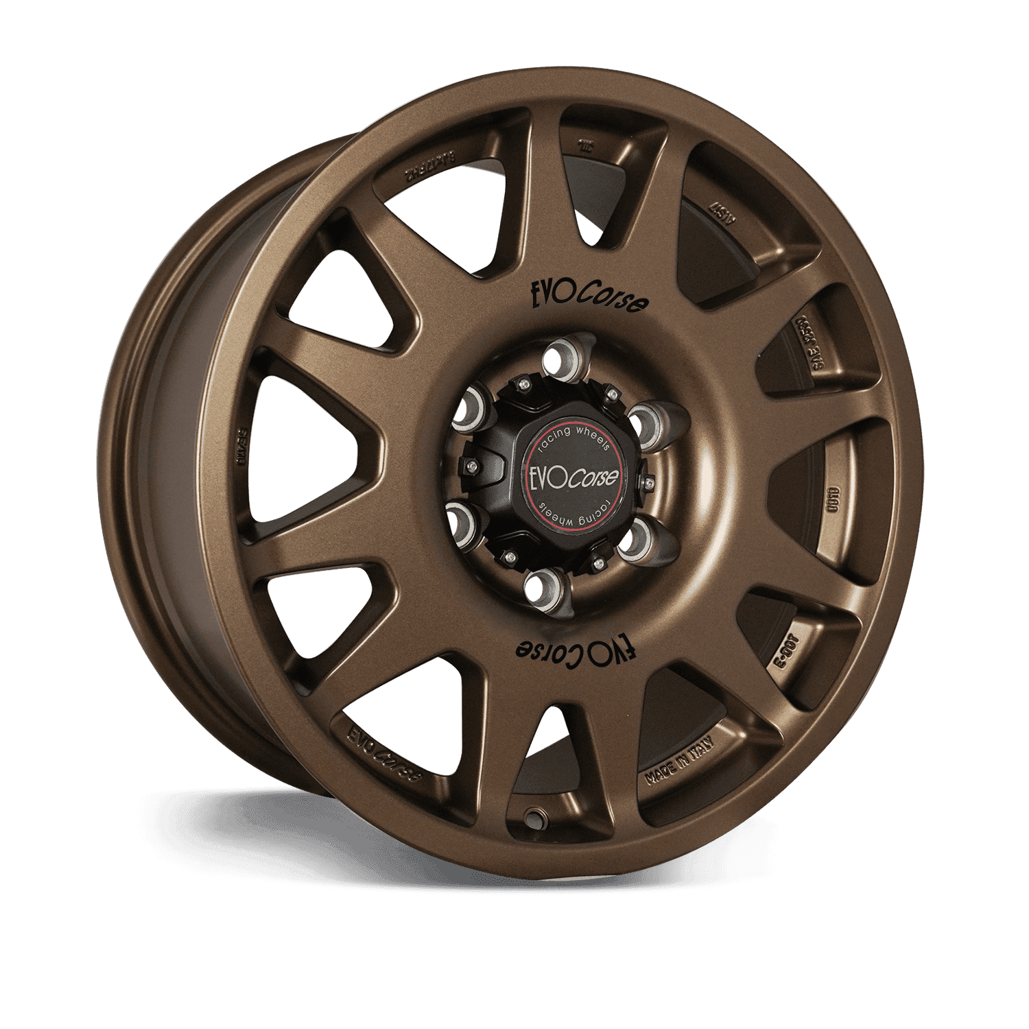 SE4160630111 Evo Corse DakarZero 8x17 0 offset 6 holes matt bronze