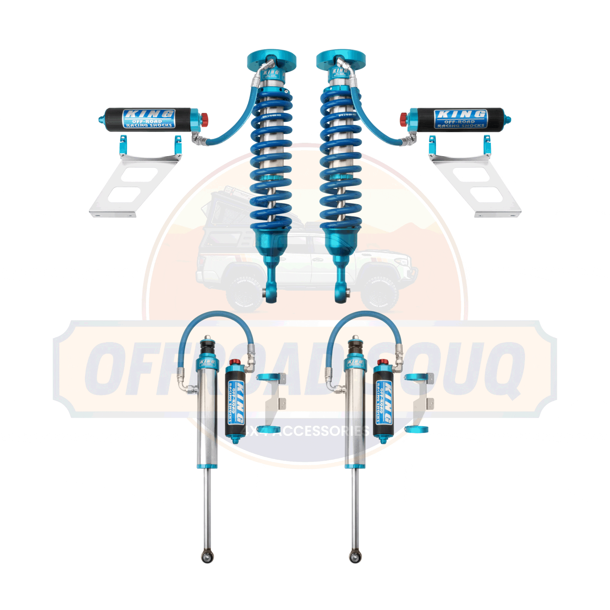 King Shocks Toyota Tundra 2007-2021 2.5″ Dia Front & Rear