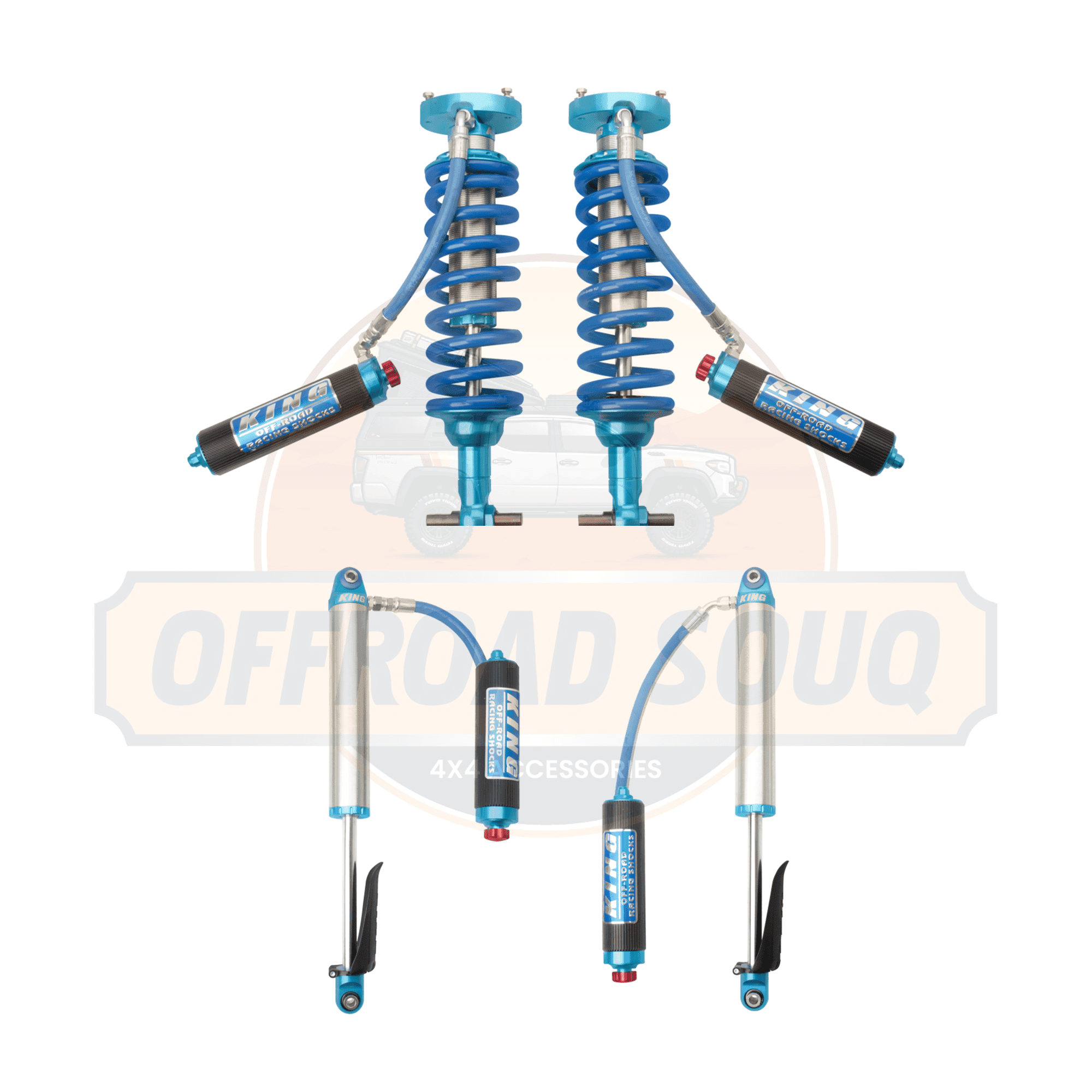 King Shocks GMC Sierra / Chevy Siverado 1500 2019+ 2.5″ Front & Rear