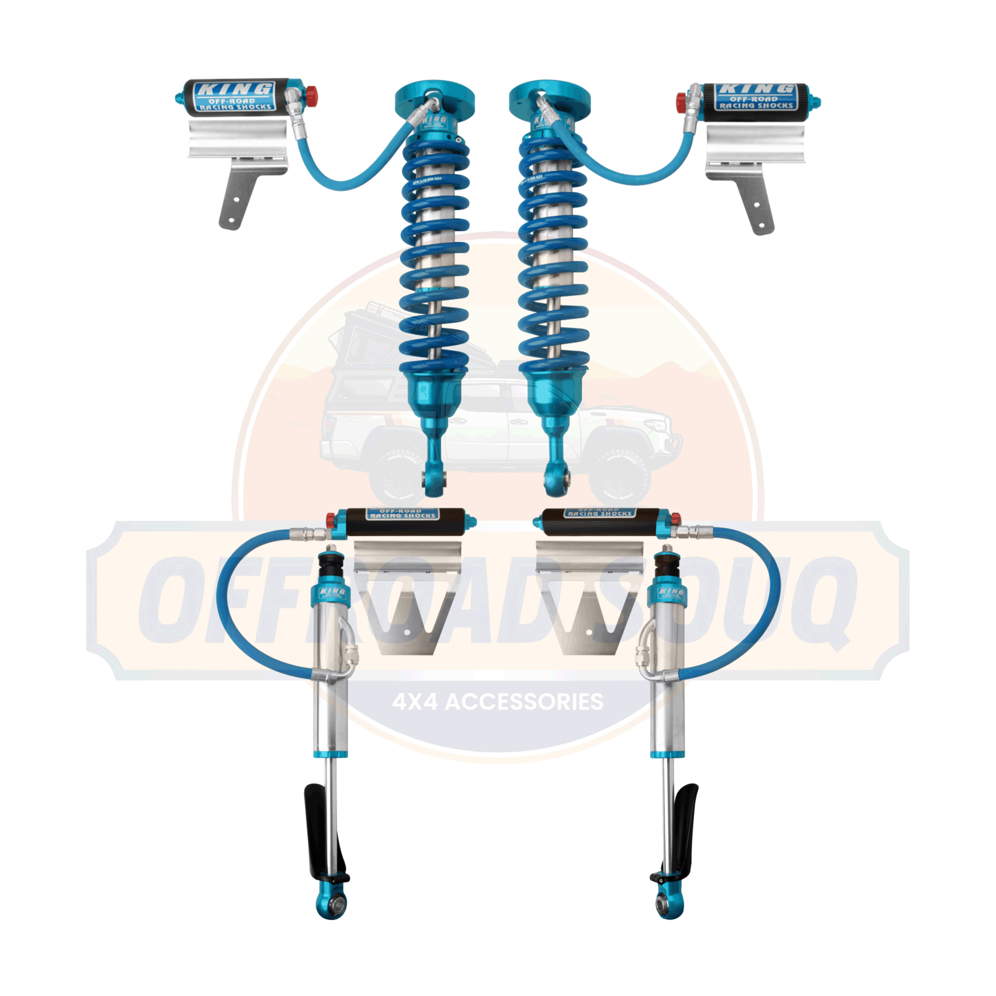 King Shocks Toyota Land Cruiser 200  2007-2021 2.5″ Front & Rear Shocks