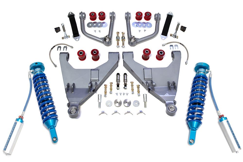 +2 INCH EXPEDITION SERIES LONG TRAVEL KIT WITH COILOVERS 2016-2023 TOYOTA TACOMA LONG TRAVEL SUSPENSION